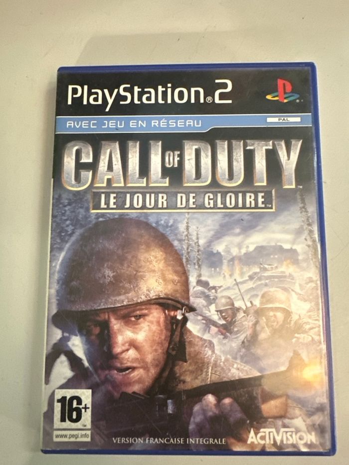 Jeu ps2 call of futur le jour de gloire