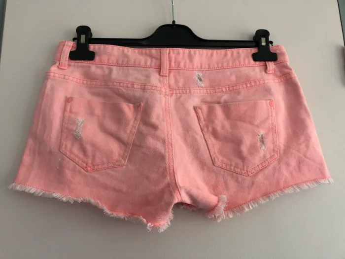 Short en jean rose Jennyfer T.36 - photo numéro 4