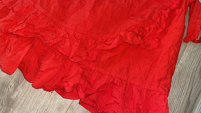 Jupe rouge courte taille M - photo numéro 3
