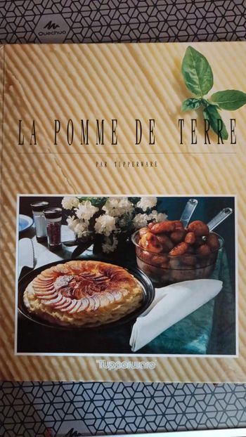 Livre de cuisine sur la pomme de terre
