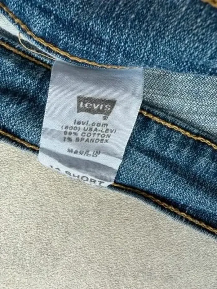 Jeans Levi's 505 W36 FR46 coupe droite bleu Femme Women pan559b - photo numéro 6