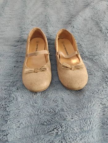 Ballerines dorées Vertbaudet