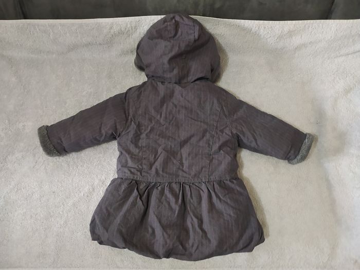 Manteau mi-long à Carreaux 12 mois - photo numéro 8