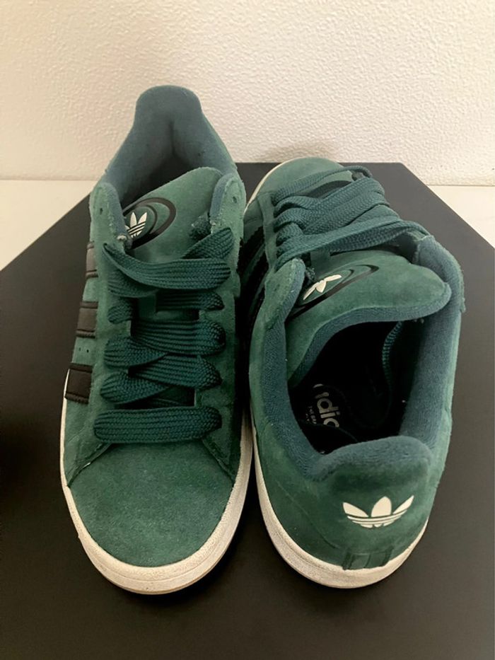 Adidas Originals Campus 00s Dark Green / Black - photo numéro 3