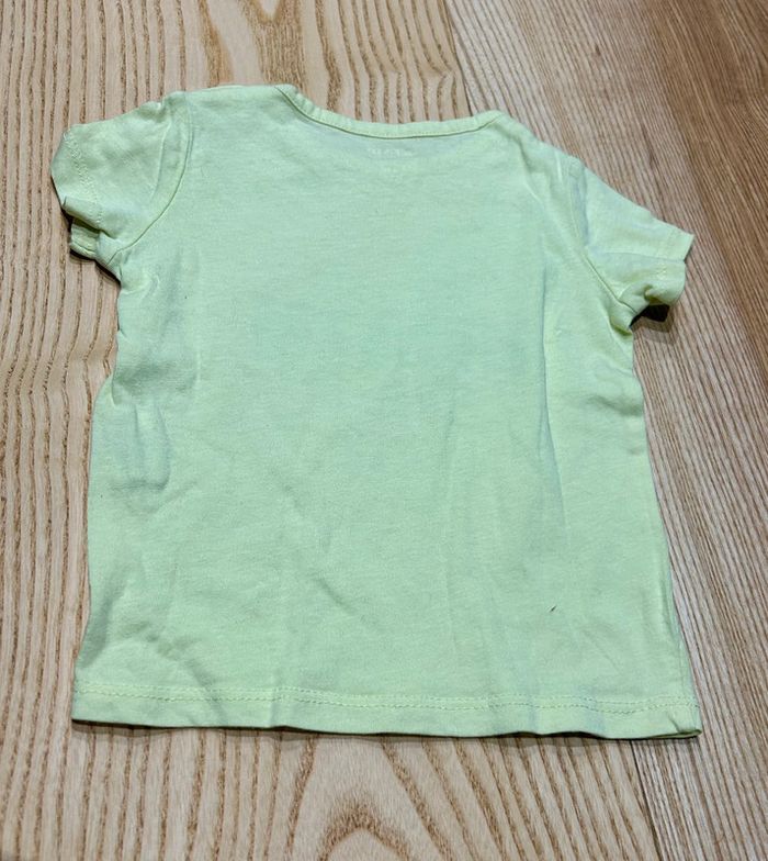 T shirt Jaune - photo numéro 3