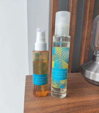 Huile nourrissante et brume hydratante corps 