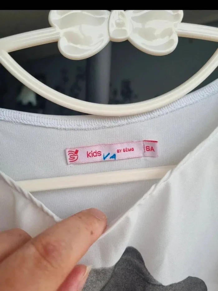 T shirt sans manches fille 6 ans by gemo - photo numéro 2