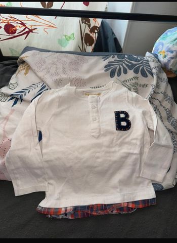 Tee-shirts ML bb garçon taille 18mois🐼