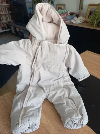 Combinaison bébé chaude 1/3 mois