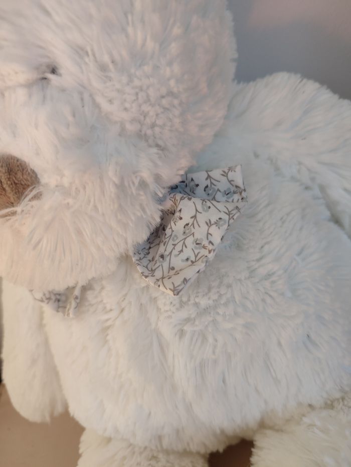 Peluche ours blanc atmosphera - photo numéro 2