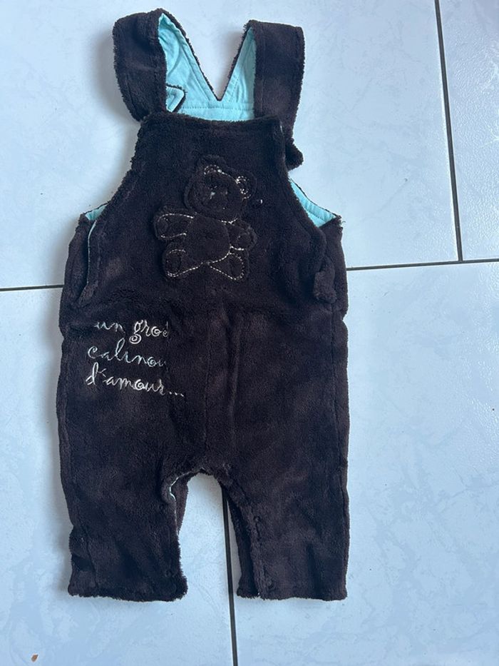 Salopette fourrure