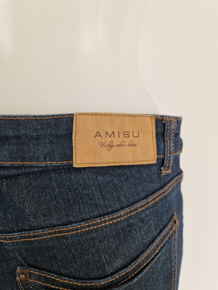 Jeans bleu marine skinny Amisu - photo numéro 6