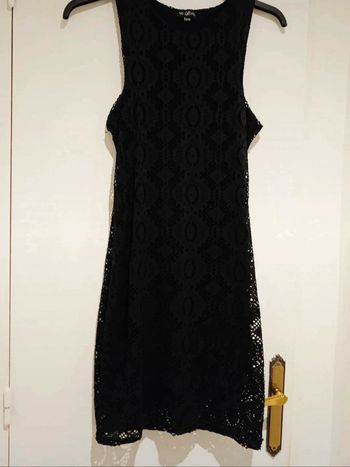 Robe dentelle noire