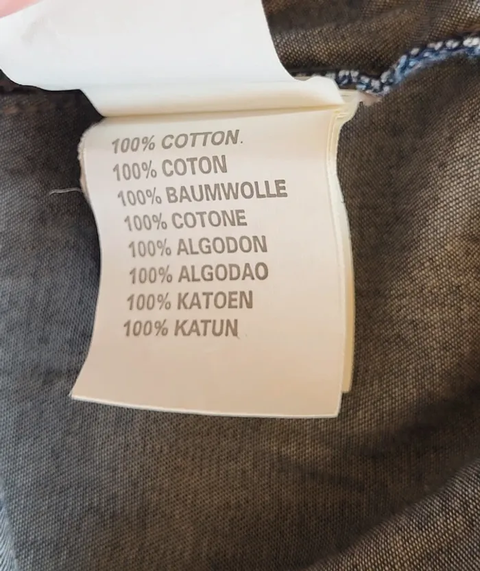 Veste en jean bleue Kaporal Taille XS - photo numéro 11