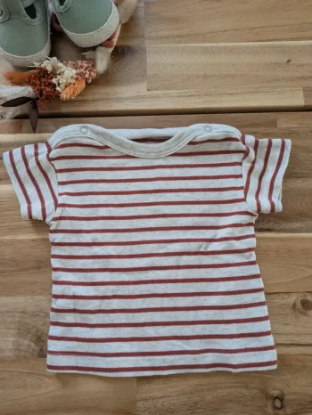 Tee shirt 1 mois Petit Bateau mixte