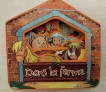 Livre en mousse "dans la ferme"