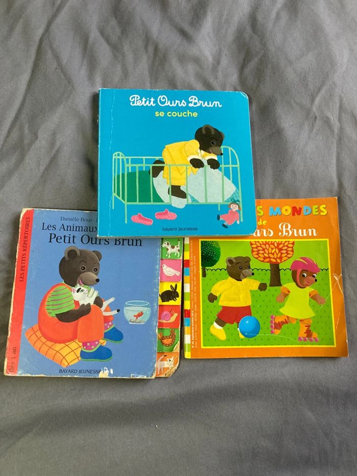 Lot petit ours brun