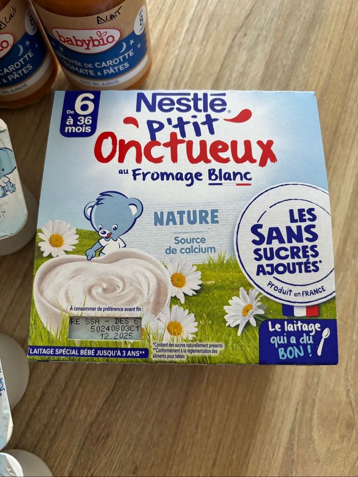 Lot bledidej yaourt et petits pots bébé - photo numéro 3