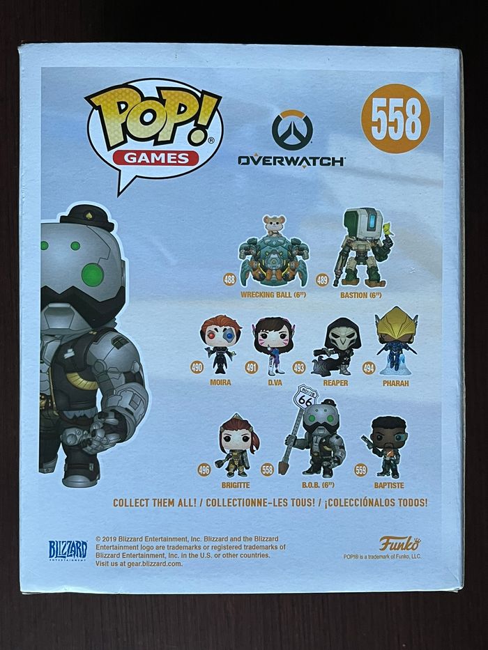 Grande Figurine Pop - B.O.B. - Overwatch 558 - photo numéro 3