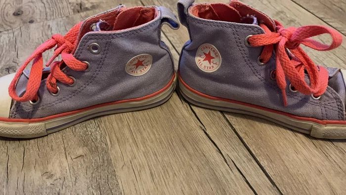 Converses hautes bi couleur - photo numéro 3