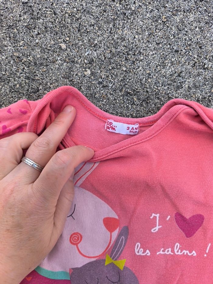 Lot de 3 body taille 3 ans en bon état - photo numéro 2