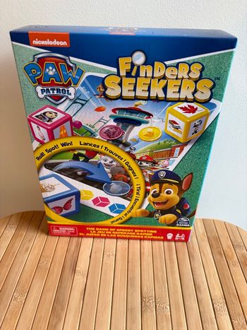 Finders Seekers - jeu de rapidité et d'observation Paw Patrol