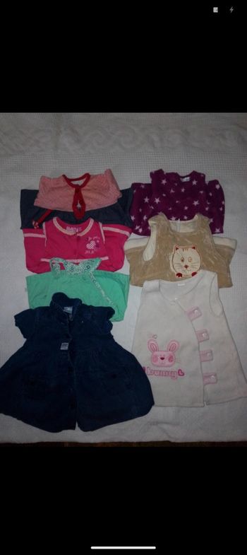 Lot  7 robe  3 mois