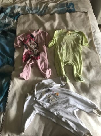 3 pyjamas fille 3 mois