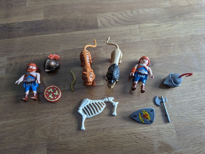 Lot de 2 Gladiateurs avec animaux Playmobil - photo numéro 6