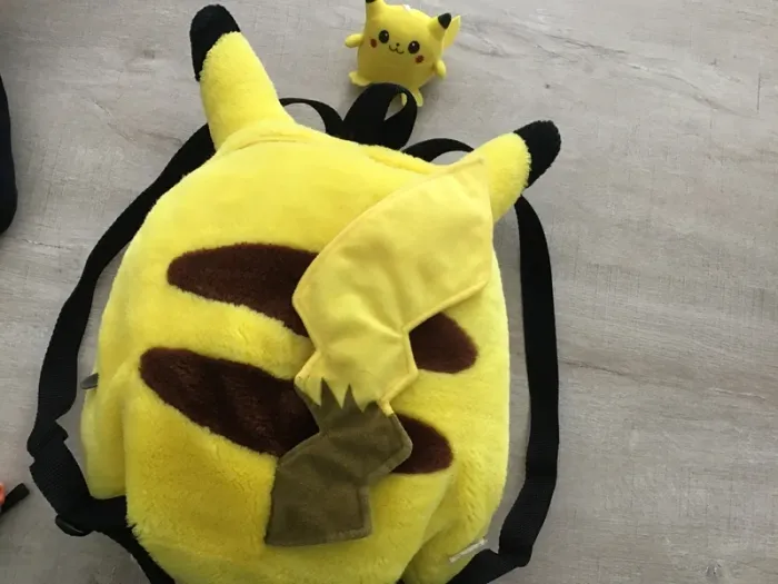 Vintage grand sac à dos pikachu - photo numéro 4