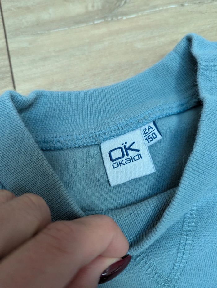 Pull molletonné 12 ans Okaïdi - photo numéro 2