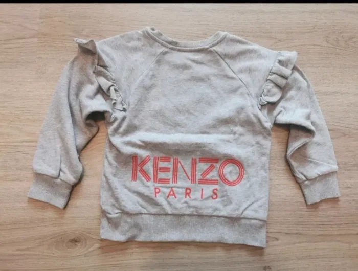 Pull sweat marque kenzo taille 6 ans - photo numéro 4