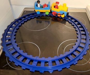 Playmobil 1 2 3 ref 6760 Train avec Locomotive et Wagons