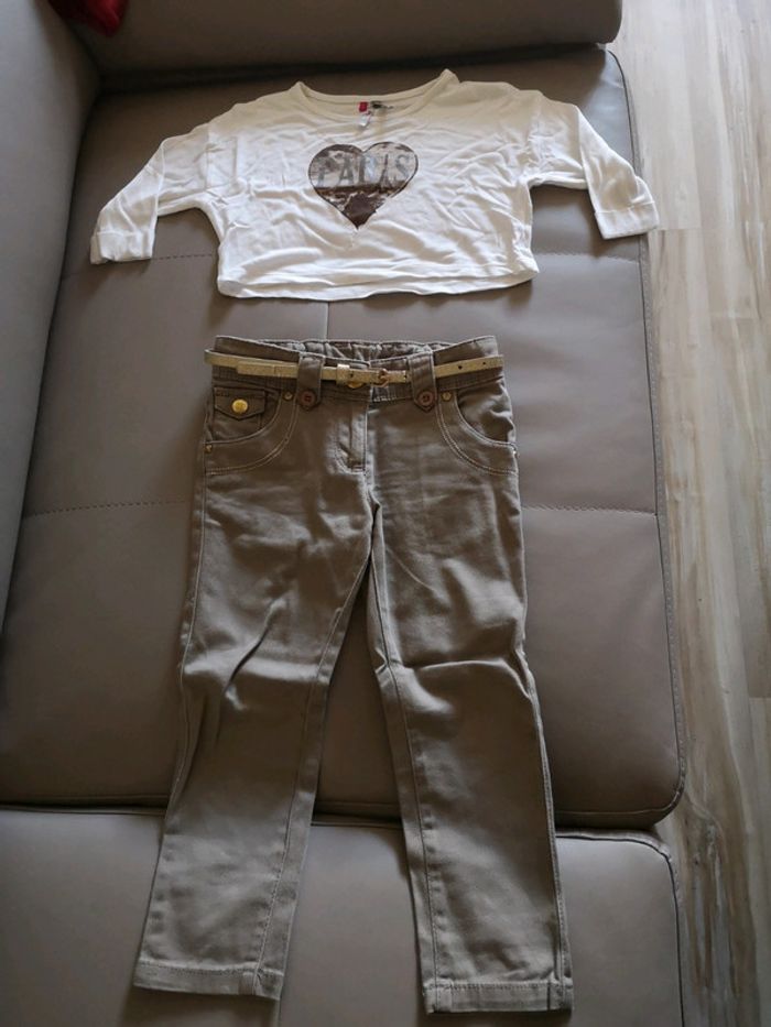 Lot 7 pièces + 1 attache sucette "Paris" café or ou Burberry au choix - photo numéro 2