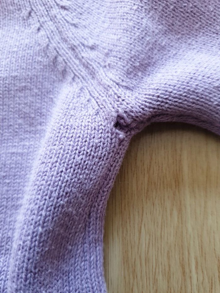 gilet violet 8 ans - photo numéro 5