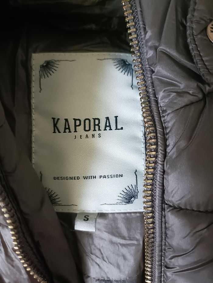 Doudoune kaki Kaporal taille S - photo numéro 2