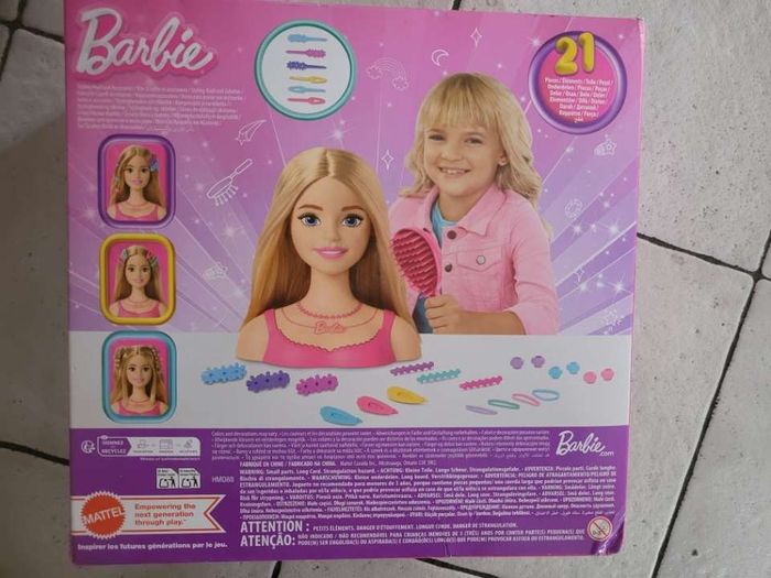 Tête à coiffée barbie - photo numéro 2