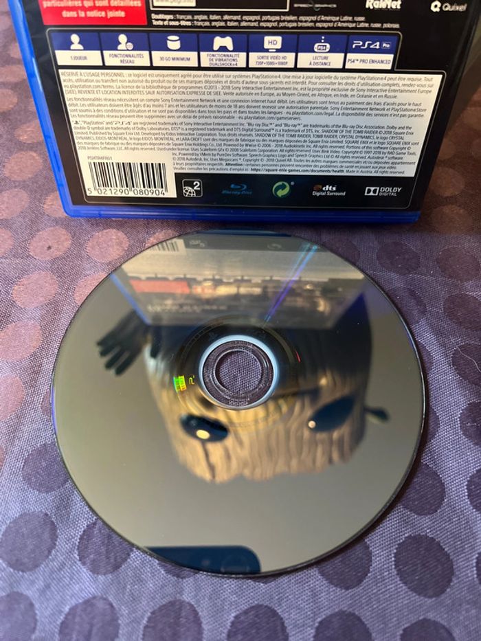 Jeu ps4 shadow of the tomb raider - photo numéro 3