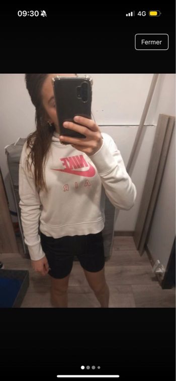 sweat à capuche nike femme