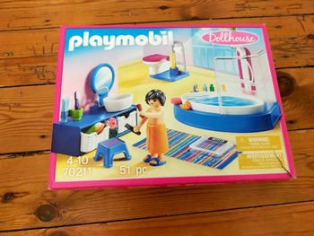 Playmobil dollhouse salle de bain