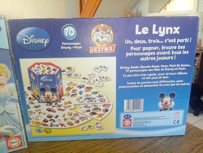 🦁 Jeu Le Lynx Disney – Éducatif et amusant (4 à 7 ans) 🎲✨ - photo numéro 2
