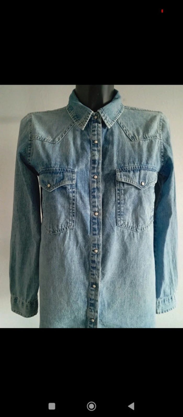 Chemise en jean Jennyfer - photo numéro 2