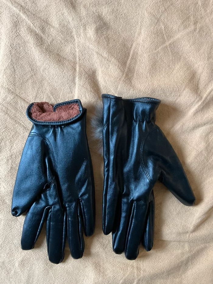 Gants fourrés pour femme - photo numéro 2