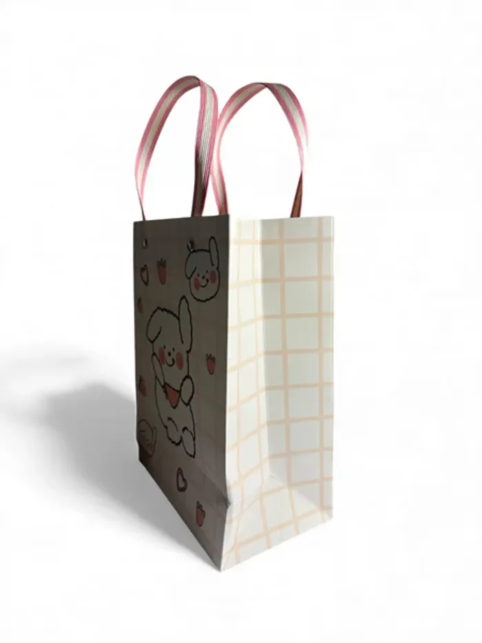 Sac cadeau MIKIREI lapin 18 x 23 x 10 cm Neuf - photo numéro 2