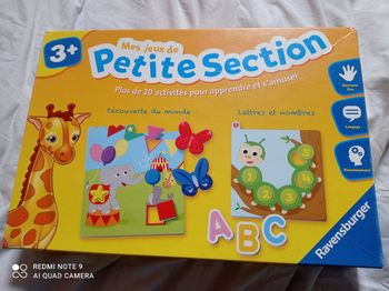 Jeux de société petite section