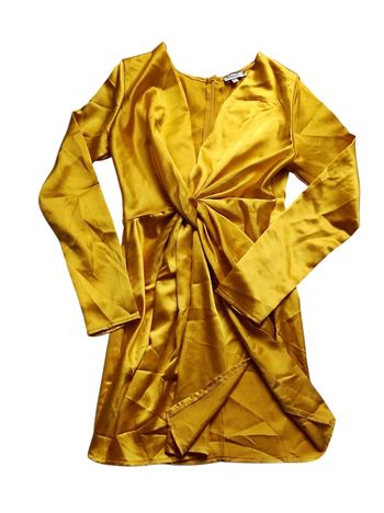 Robe courte jaune taille M