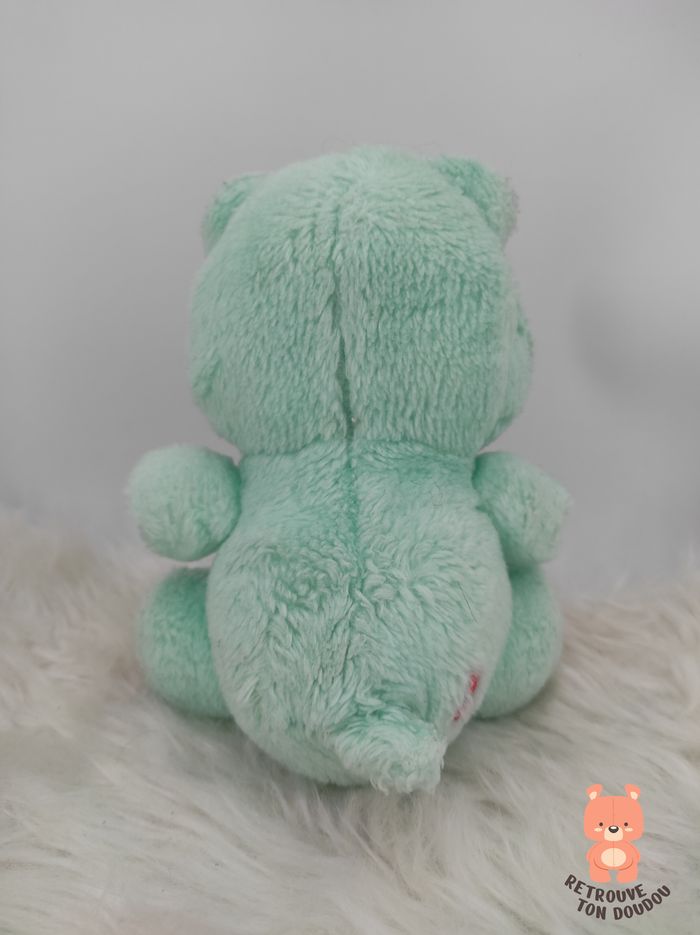 Peluche Bisounours Jaune Grosdodo Vintage - photo numéro 2