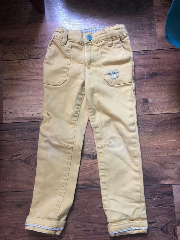Jean jaune Sergent Major 4 ans