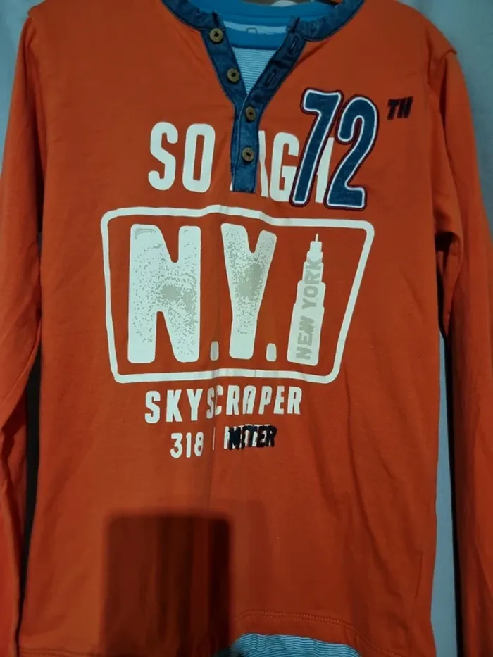 T-shirt manches longues Okaidi 12 ans - photo numéro 4