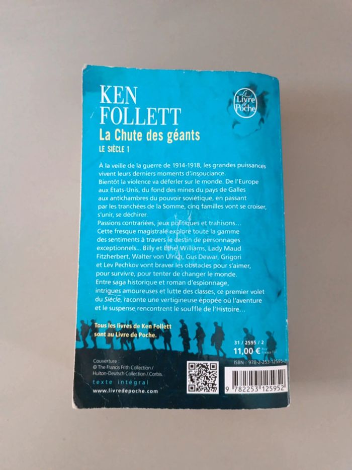 Ken Follett la chute des géants - photo numéro 2
